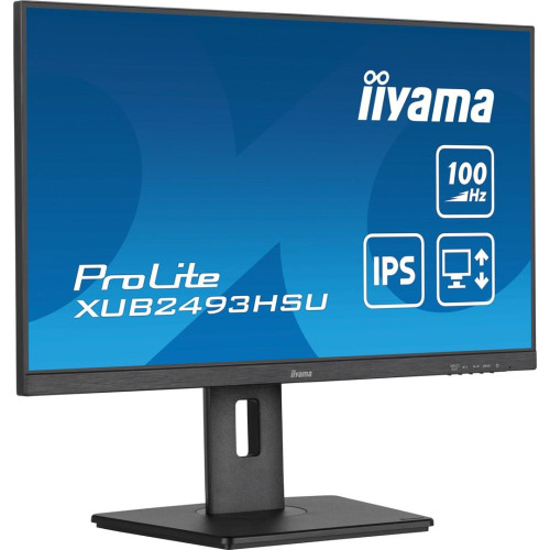Monitor LED Iiyama ProLite XUB2493HSU-B7 - 24 - Płaski ekran - 60,5 cm-16971780