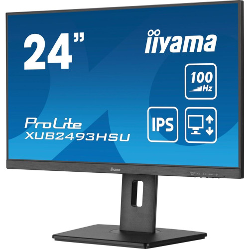 Monitor LED Iiyama ProLite XUB2493HSU-B7 - 24 - Płaski ekran - 60,5 cm-16971781