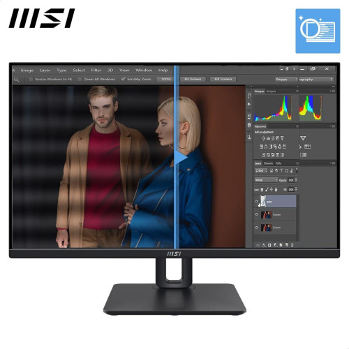Monitor MSI Pro MP245PG 24 cali IPS FHD HDMI/DP Pivot - Płaski ekran - 61 cm-16971803