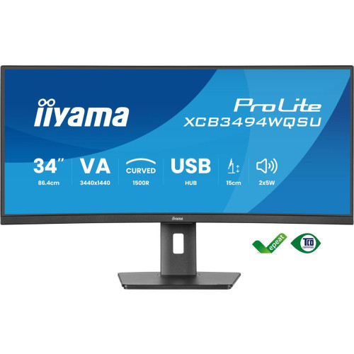 Monitor iiyama XCB3494WQSU-B1 34