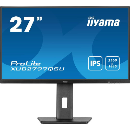 Monitor 27" iiyama ProLite XUB2797QSU-B2 - Płaski ekran - 68,6 cm