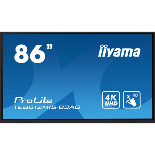 Płaski ekran Iiyama ProLite TE8612MIS-B3AG 86" - 8 ms