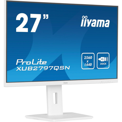 Monitor LED iiyama ProLite XUB2797QSN-W2 - 27 cali - Płaski ekran - 68,6 cm-16972505