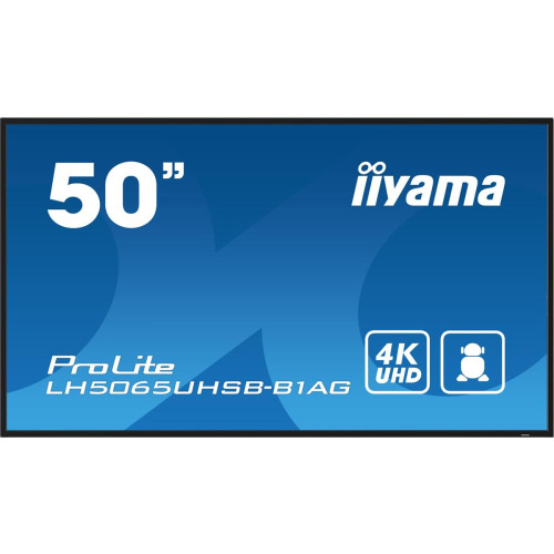 iiyama ProLite LH5065UHSB-B1AG - Przekątna 50" - Płaski ekran - 125.7 cm
