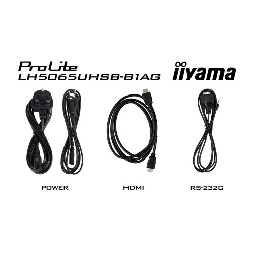 iiyama ProLite LH5065UHSB-B1AG - Przekątna 50