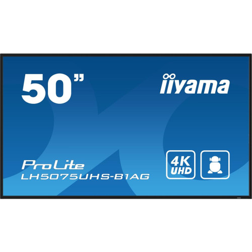 Monitor Iiyama ProLite LH5075UHS-B1AG - Przekątna 50" - Płaski ekran - 125.7 cm