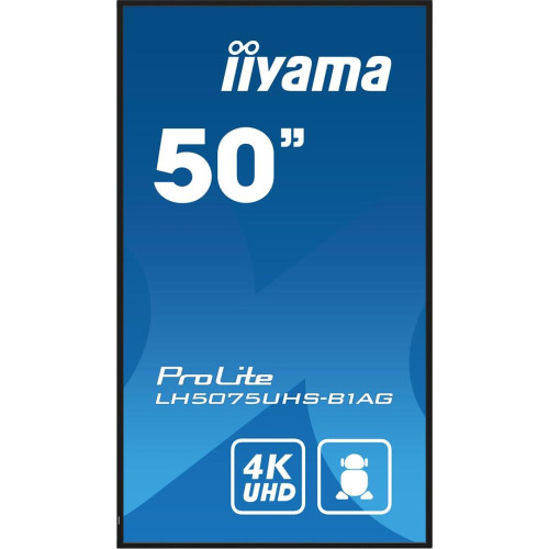 Monitor Iiyama ProLite LH5075UHS-B1AG - Przekątna 50