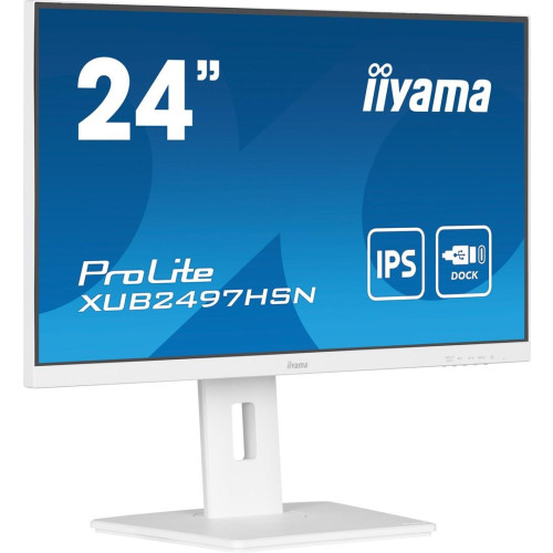 Monitor IIYAMA XUB2497HSN-W1 23.8inch IPS FHD 100Hz 250cd/m2 1ms HDMI DP Speakers