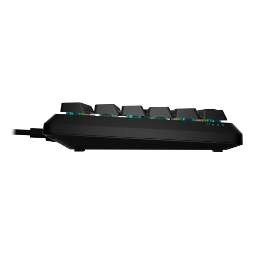 Klawiatura CORSAIR Tas K55 CORE BLACK RGB, Gumowa kopuła, Mechaniczna, USB-16982084