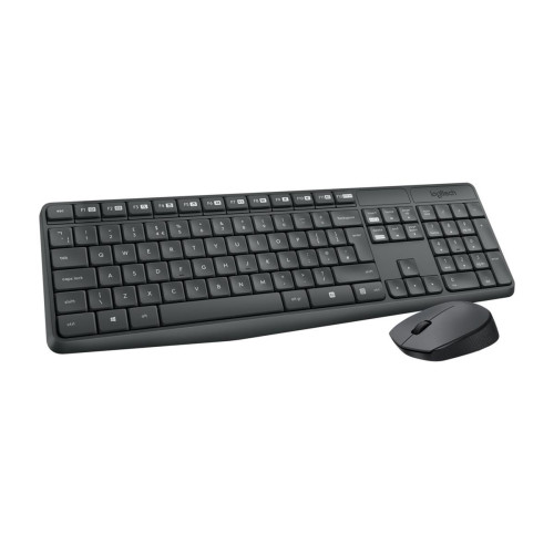 Logitech Klawiatura MK235 Wireless KBD+Mouse Grey CZ-16982093