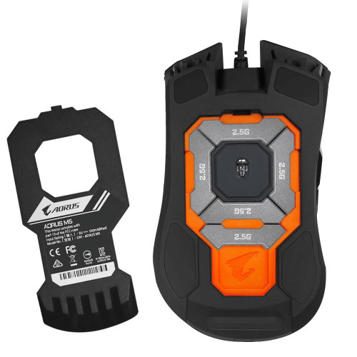 Gigabyte AORUS M5, mysz do gier, USB, optyczna, do 16000 DPI-16982424