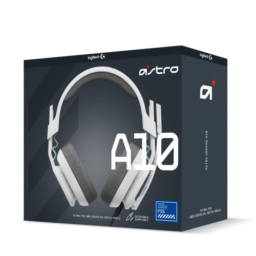 Zestaw słuchawkowy Logitech A10 Geaming — BIAŁY — PLAY STATION-16982838