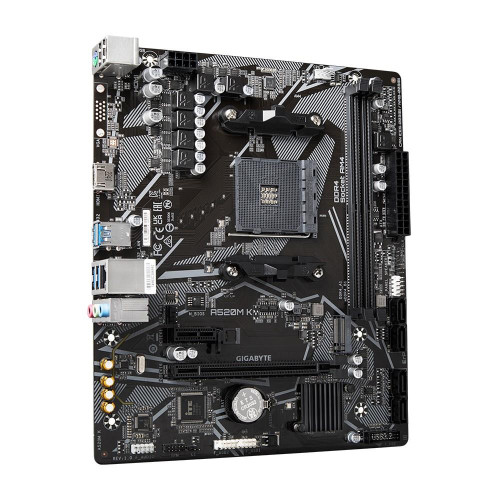 Płyta główna Gigabyte A520M K, chipset AMD A520, gniazdo AM4, 2xDDR4, format mATX-16984069