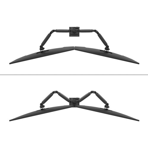 Uchwyt do monitora na biurko / Dual DS60-600BL2 NEOMOUNTS-16994867