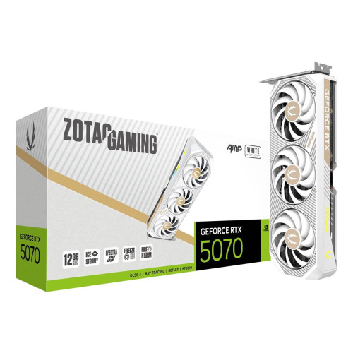 Karta graficzna ZOTAC GAMING GeForce RTX 5070 12GB AMP White-16995895