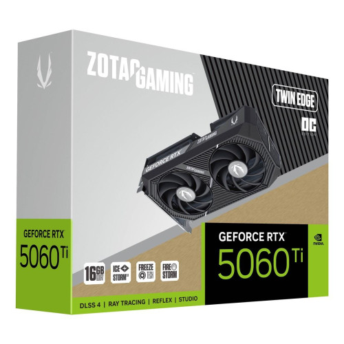 Karta graficzna ZOTAC GAMING GeForce RTX 5060 Ti Twin Edge OC 16GB-16995953