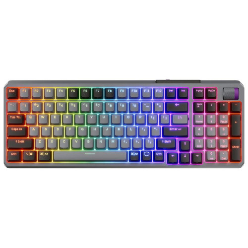 Klawiatura gamingowa COOLER MASTER MK770, Kailh Box V2, przewodowa USB/bezprzewodowa, CZ, gwiezdna szarość-17064812