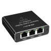Rozdzielacz Splitter Ethernet mini SWITCH 1x3 RJ45 | 1000Mb/s | USB-C | Aluminium-17122059