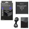 Rozdzielacz Splitter Ethernet mini SWITCH 1x3 RJ45 | 1000Mb/s | USB-C | Aluminium-17122068