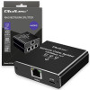 Rozdzielacz Splitter Ethernet mini SWITCH 1x3 RJ45 | 1000Mb/s | USB-C | Aluminium-17122069