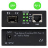 Dwukierunkowy Media Konwerter SWITCH Ethernet 1x RJ45 1x SFP | 1000Mb/s | 5V-17122072