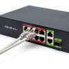 Przełącznik sieciowy SWITCH FAST Ethernet 8x RJ45 PoE 2x RJ45 Uplink 1x SFP | 120W | 1000Mb/s-17122220