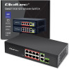 Przełącznik sieciowy SWITCH FAST Ethernet 8x RJ45 PoE 2x RJ45 Uplink 1x SFP | 120W | 1000Mb/s-17122227