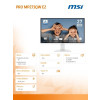 Monitor PRO MP273QW E2 27 cali LED/FHD/Flat/100Hz/White-17122443