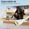 Kabel HDMI 2.0 4K 60Hz; 1m; biały; C11090AWH03-2M-17122570