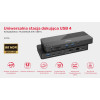 Stacja dokująca 12w1 USB-C, HDMI 2.1, USB 4, PD 100W; D1079A-17122641
