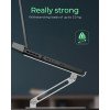 Podstawka pod laptopa ICY BOX IB-NH300 Srebrny Aluminium Silikon 43.2 cm (17