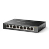 TP-Link Omada TL-SG108S łącza sieciowe Nie zarządzany Gigabit Ethernet (10/100/1000) Czarny