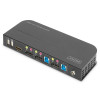 Digitus Przełącznik KVM, 2-portowy, 4K 60 Hz, 2 x DP in, 1 x DP/HDMI out-17144928