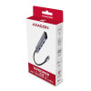 Axagon HMC-5 stacja dokująca Przewodowa USB 3.2 Gen 1 (3.1 Gen 1) Type-C Szary-17146838
