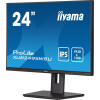 Monitor IIYAMA XUB2495WSU-B5 24.1inch ETE WUXGA IPS-panel 300cd/m2 VGA HDMI DisplayPort 5ms Speakers 15cm Height adjusta