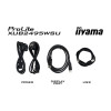 Monitor IIYAMA XUB2495WSU-B5 24.1inch ETE WUXGA IPS-panel 300cd/m2 VGA HDMI DisplayPort 5ms Speakers 15cm Height adjusta