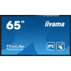 Monitor IIYAMA T6562AS-B1 4k UHD LCD 65inch 20 Points PCAP 500cd/m2 1200:1 3840x2160 AG RS232C 16GB eMMC 2GB RAM