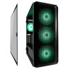 LC-Power Gaming 804B - Midi Tower - obudowa PC - ATX - micro ATX - Mini-ITX - Metal - Plastik - Szkło hartowane - 16 cm