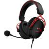 Zestaw słuchawkowy do gier HyperX Cloud Alpha czarno-czerwony, Przewodowy, 13 - 27000 Hz, Gaming, 298 g, Czerwony