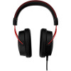 Zestaw słuchawkowy do gier HyperX Cloud Alpha czarno-czerwony, Przewodowy, 13 - 27000 Hz, Gaming, 298 g, Czerwony-17159
