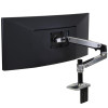 Ergotron LX DESK MOUNT LCD ARM POLISHED/32IN BLACK/WHITE VESA MIS-D-13079941