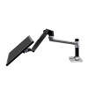 Ergotron LX DESK MOUNT LCD ARM POLISHED/32IN BLACK/WHITE VESA MIS-D-17174412