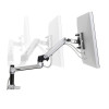 Ergotron LX DESK MOUNT LCD ARM POLISHED/32IN BLACK/WHITE VESA MIS-D-17174414