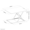 NB akcesoria sit-stand workstation NEWSTAR NS-WS050BLACK-17174459