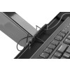 DIGITUS RAMIĘ NAŚCIENNE POJEDYNCZE LCD+KLAWIATURA MAX.32