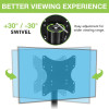 Techly ICA-LCD 316S uchwyt / stojak do monitorów 109,2 cm (43