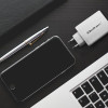 Qoltec Ładowarka sieciowa 100W GaN | 5-20V | 1.5-5A | 2 x USB-C PD | 1 x USB QC 3.0 | Biała-17195273