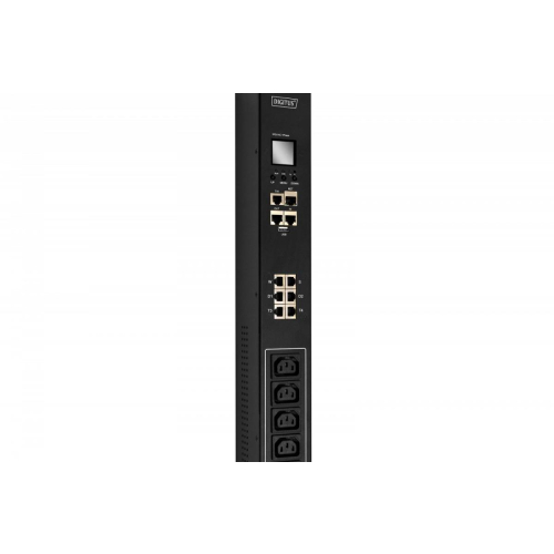 Listwa zasilająca SMART PDU, wtyk IEC 60309 16A/250V, gniazda 18xC13 10A/250V, 6xC19 16A/250V, 16A-17120545