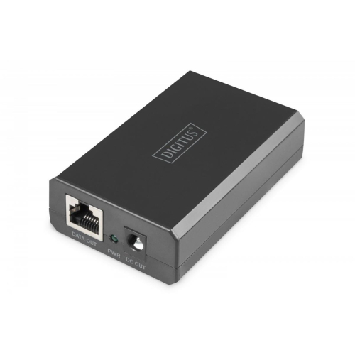 Gigabit Ethernet Splitter PoE++ 802.3af/at/bt RJ45/DC 12V/4,2A lub 24V/2.1A 50W dla urządzeń bez PoE