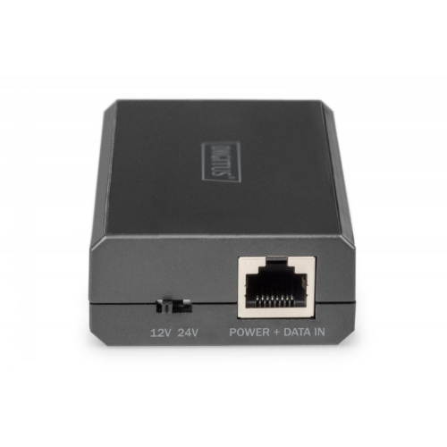 Gigabit Ethernet Splitter PoE++ 802.3af/at/bt RJ45/DC 12V/4,2A lub 24V/2.1A 50W dla urządzeń bez PoE-17121661